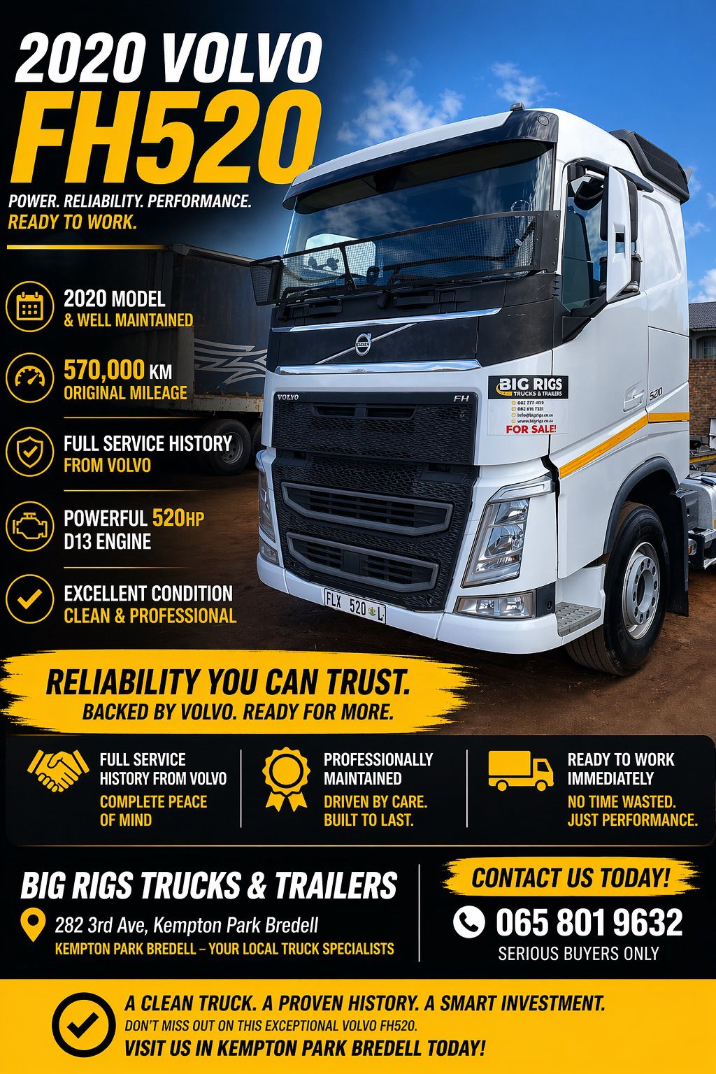 VOLVO FH 520 V4