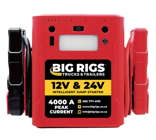Heavy-Duty 12V/24V Truck Intelligent Jump Starter